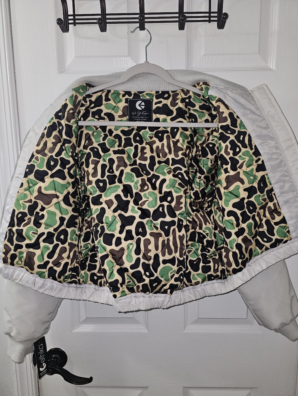 Y2K NWT ETHIKA Reversible Bomber Jacket